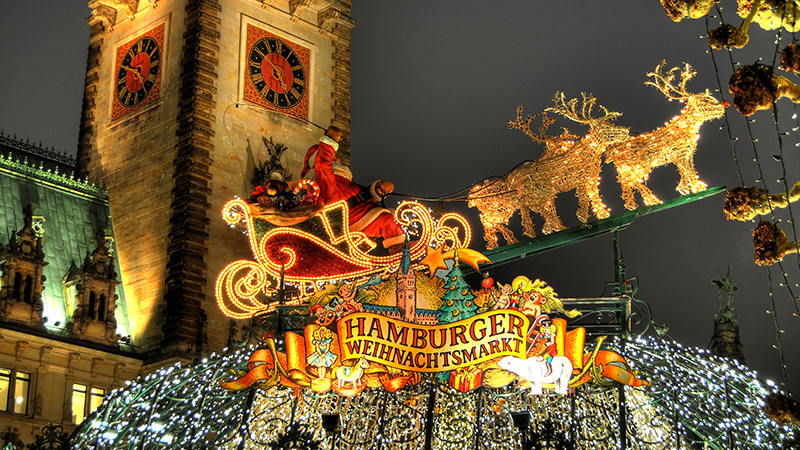 Julmarknad Hamburg 3 dagar 